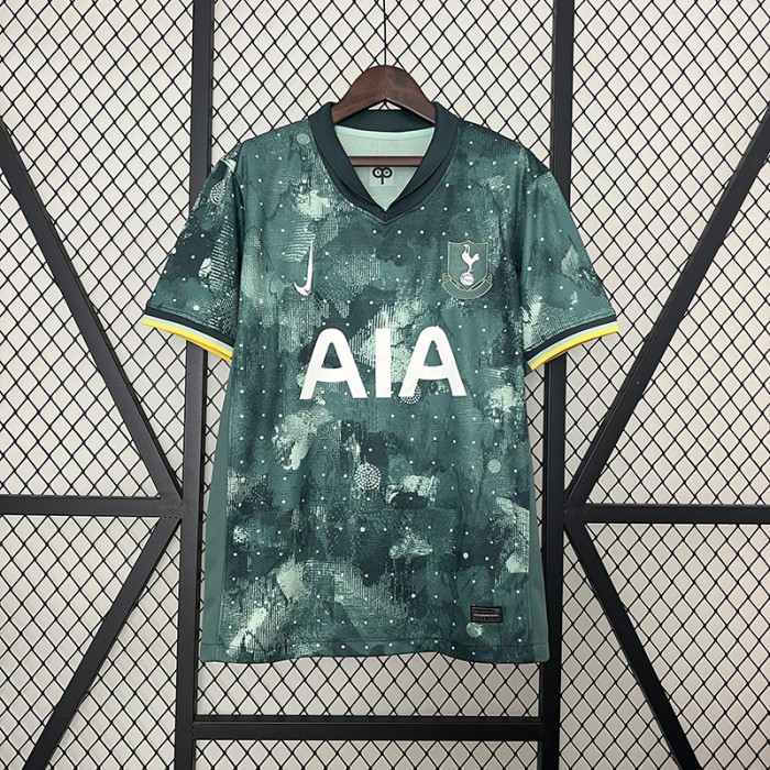 24/25 Tottenham Hotspur Third Away Green Jersey Kit Short Sleeve-964541