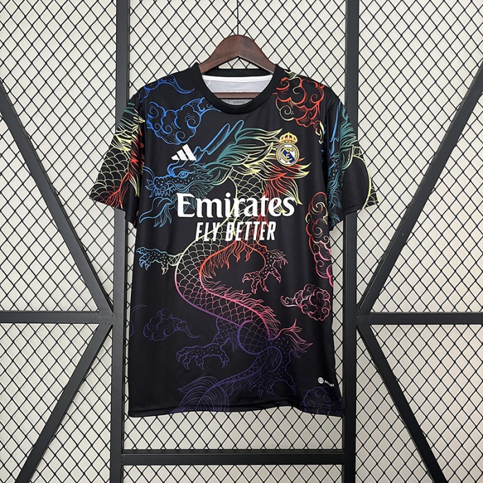 24/25 Real Madrid Special Edition Black Jersey Kit Short Sleeve-9846149