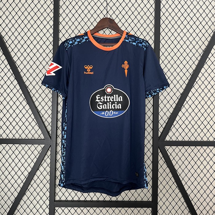 24/25 Celta Vigo Away Navy Blue Jersey Kit Short Sleeve-4973274