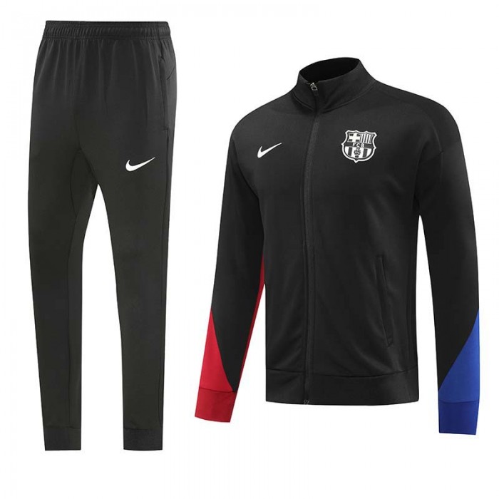 24/25 Barcelona Black Edition Classic Jacket Training Suit (Top+Pant)-2424330