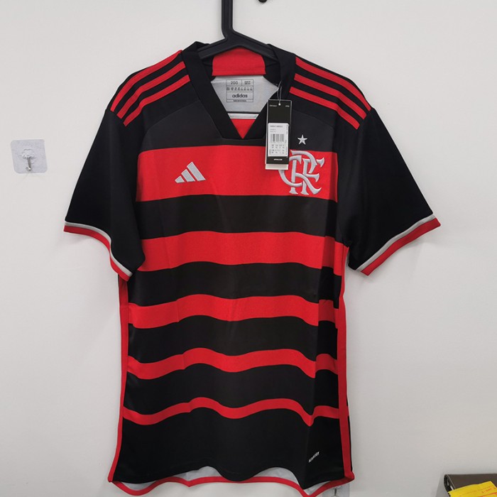 STOCK CLEARANCE [SIZE XXL] 24/25 Flamengo home Red Black Jersey Kit short sleeve-9642932 [i]