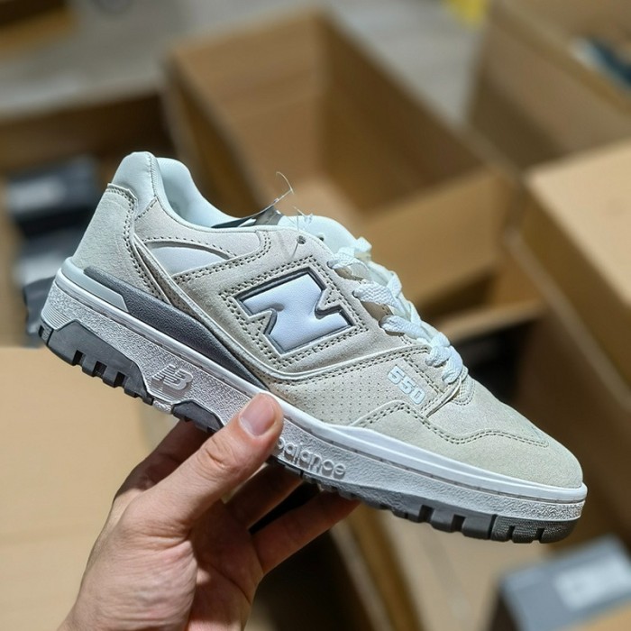 New Balance 550 Running Shoes-Gray/White-2395387