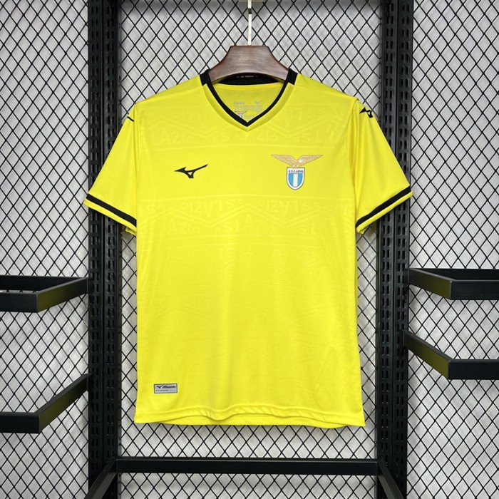 24/25 Lazio Away Yellow Jersey Kit short sleeve-6901971