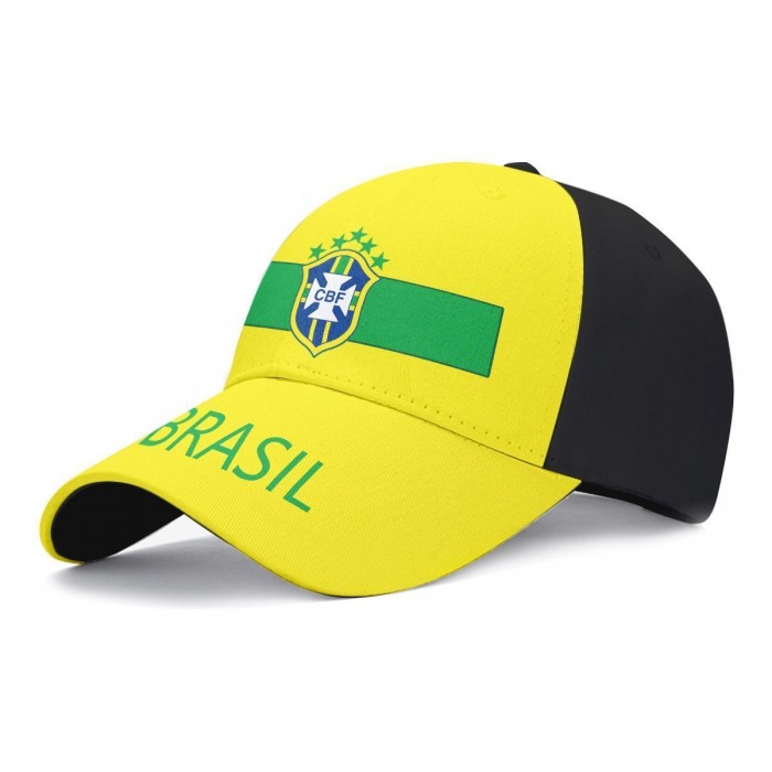 Brazil football fashion trend cap baseball cap men and women casual hat-8856398