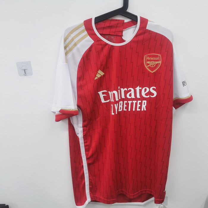 STOCK CLEARANCE [SIZE XXL] 23/24 Arsenal Home Red Jersey Kit short sleeve-8934121