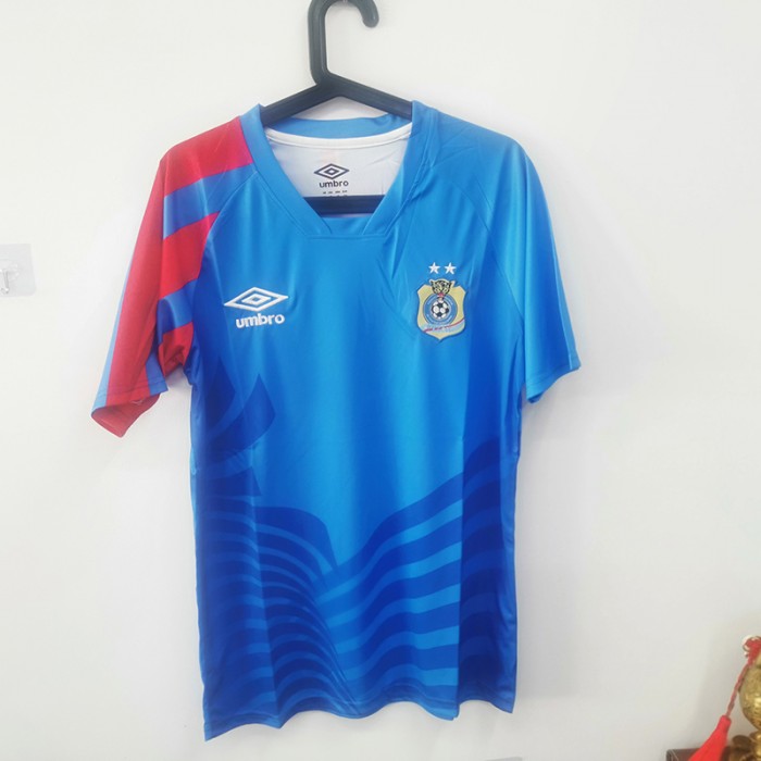 STOCK CLEARANCE [SIZE S] 23/24 Congo Home Blue Jersey Kit short sleeve-4966163