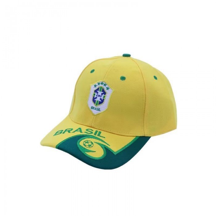 Brazil football fashion trend cap baseball cap men and women casual hat-2372847