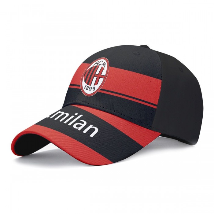 AC Milan football fashion trend cap baseball cap men and women casual hat-2778227