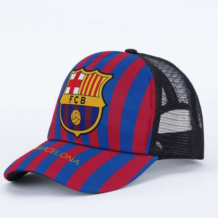 Barcelona football fashion trend cap baseball cap men and women casual hat-4908356