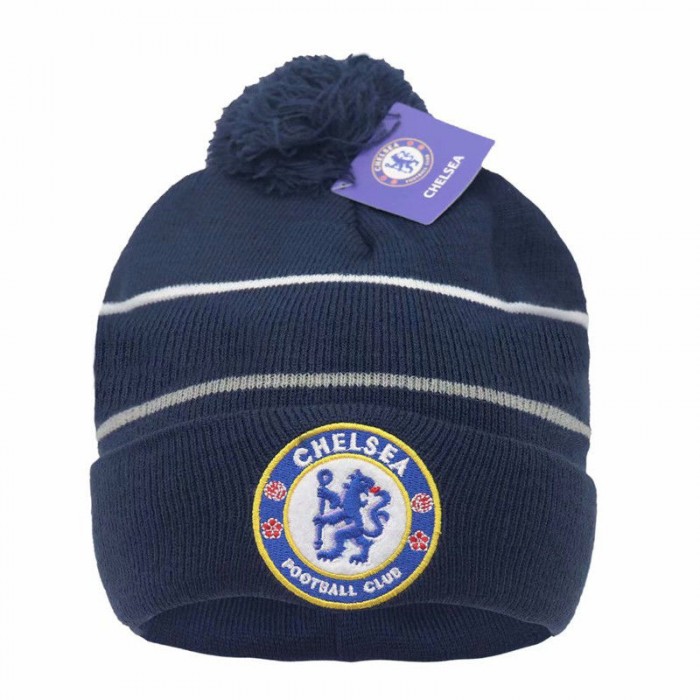 Chelsea letter fashion trend cap Knit sweater cap men and women casual hat-9168096