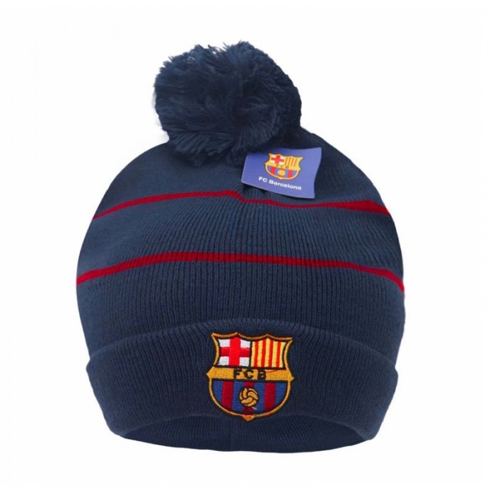 Barcelona letter fashion trend cap Knit sweater cap men and women casual hat-3373962