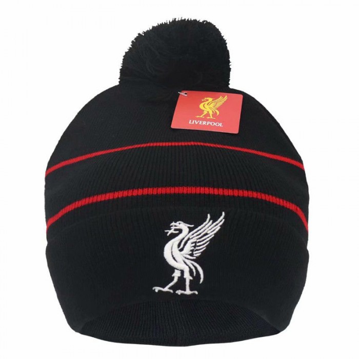 Liverpool letter fashion trend cap Knit sweater cap men and women casual hat-5680391