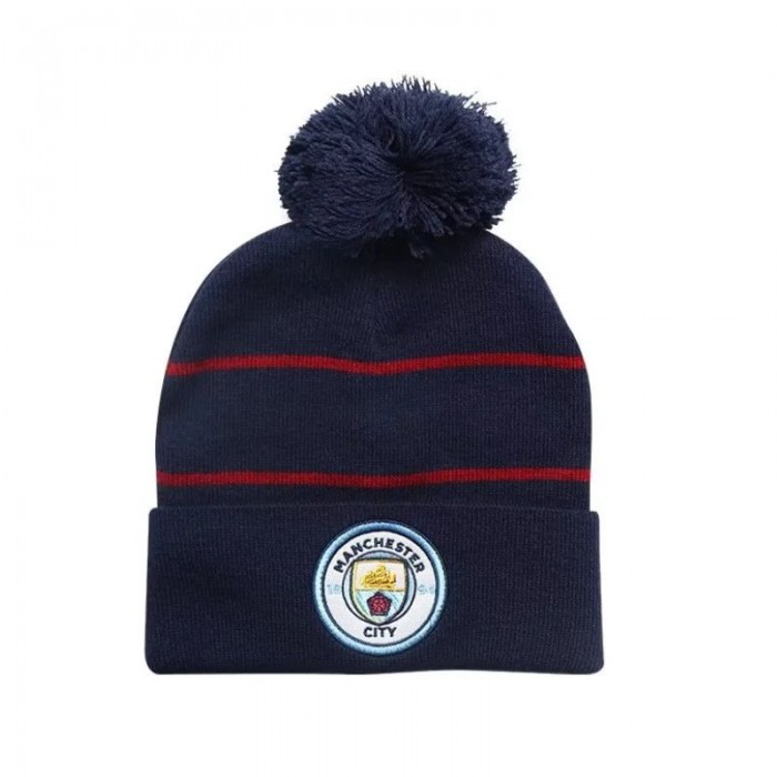 Manchester City letter fashion trend cap Knit sweater cap men and women casual hat-5805355