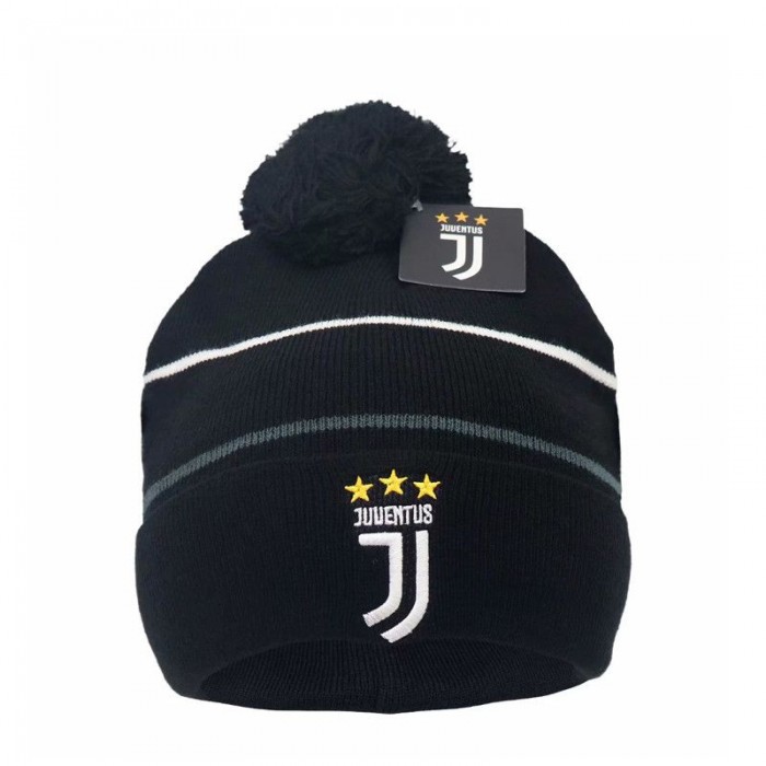 Juventus letter fashion trend cap Knit sweater cap men and women casual hat-6570223