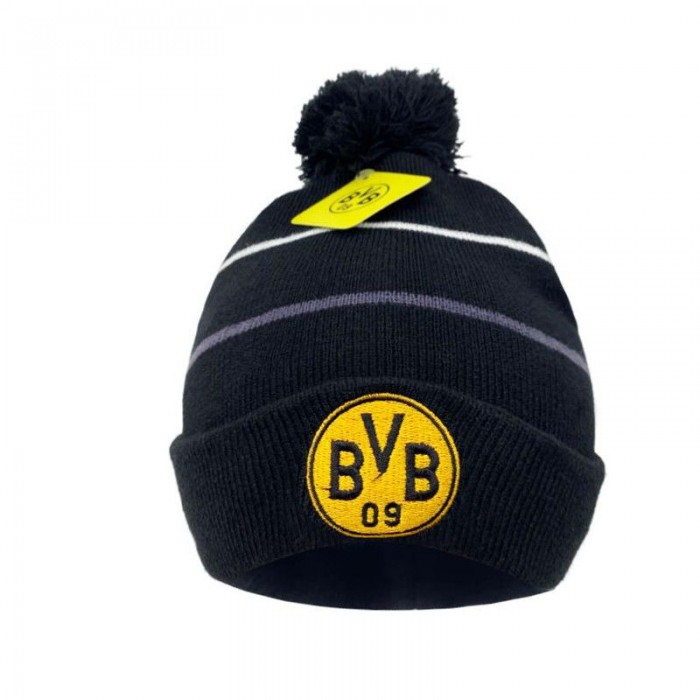 Borussia Dortmund letter fashion trend cap Knit sweater cap men and women casual hat-1087820