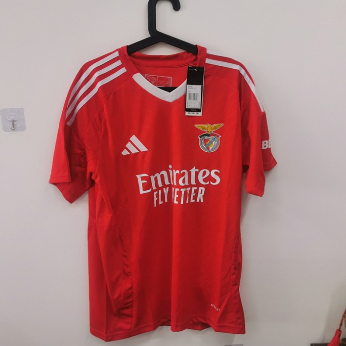 STOCK CLEARANCE [SIZE L] 23/24 Benfica Home Red Jersey Kit short sleeve-569571