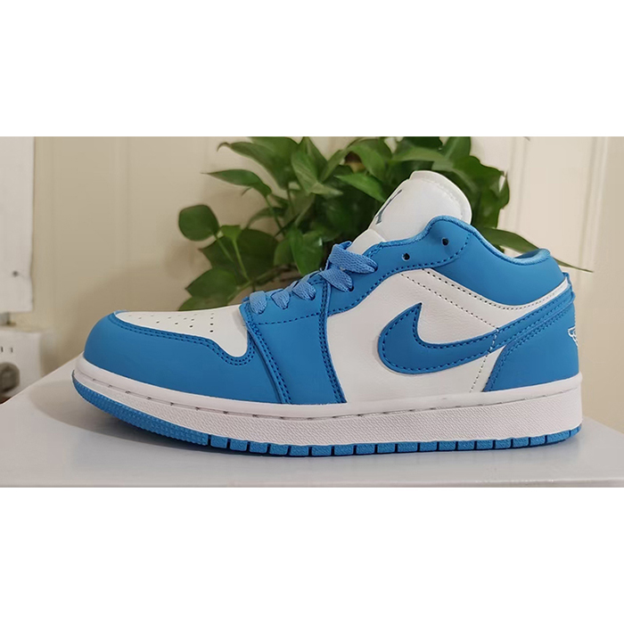 Air Jordan 1 AJ1 Running Shoes-White/Blue-7538291