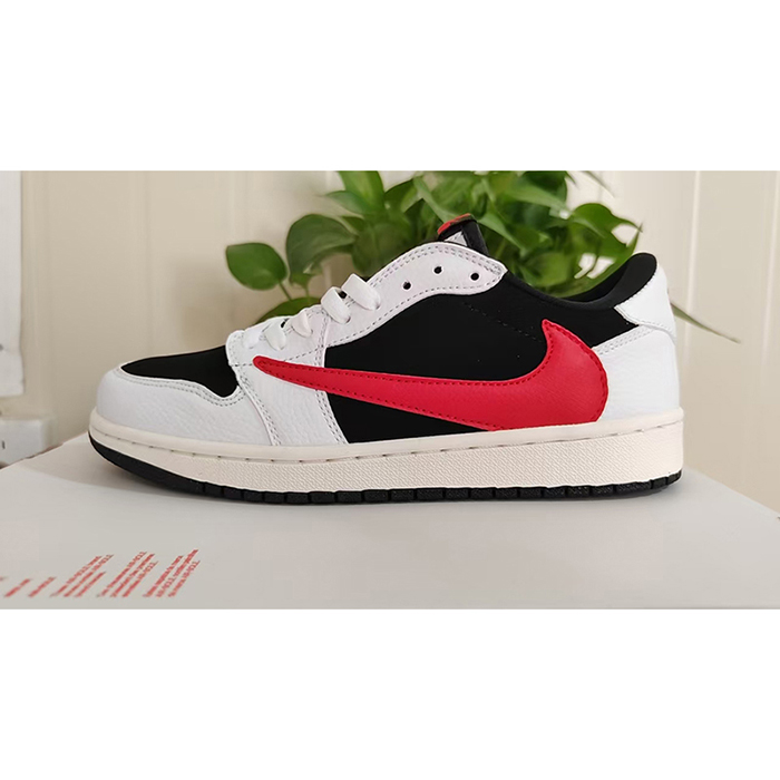 Air Jordan 1 AJ1 Running Shoes-White/Black-9290971