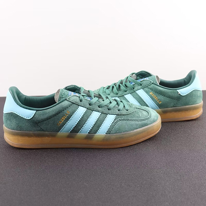 GAZELLE Running Shoes-Green/Blue-7075823