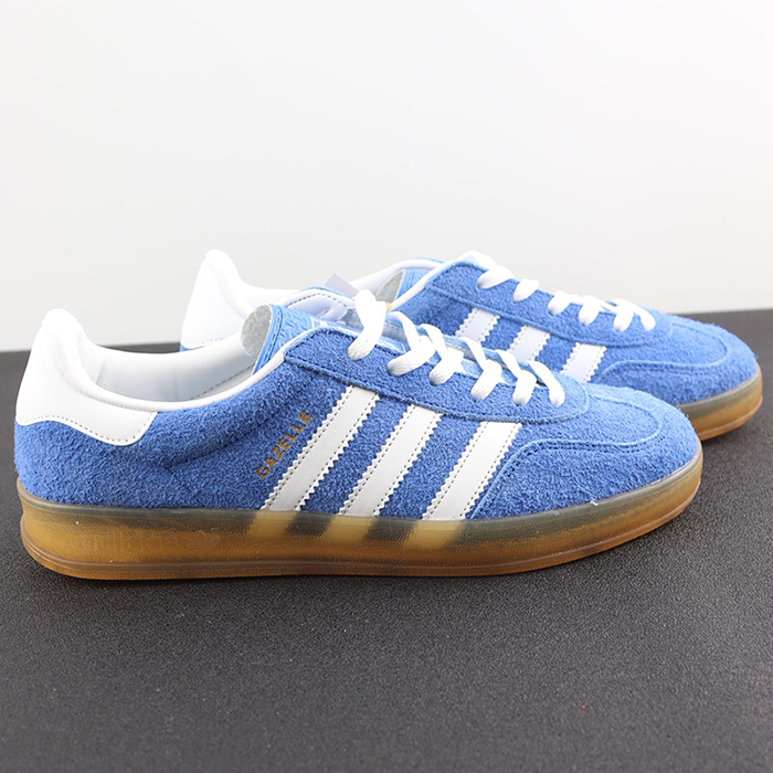 GAZELLE Running Shoes-Blue/White-7563579