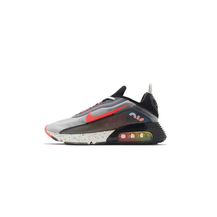 Air Max 2090 Running Shoes-Gray/Red-476576