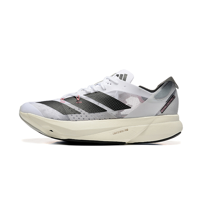 Adizero Adios Por3 Running Shoes-White/Black-1984229