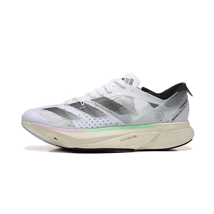 Adizero Adios Por3 Running Shoes-White/Black-2001750