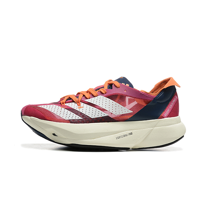 Adizero Adios Por3 Running Shoes-Purple/White-7268057