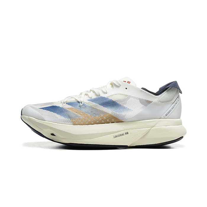 Adizero Adios Por3 Running Shoes-Gray/White-8406215