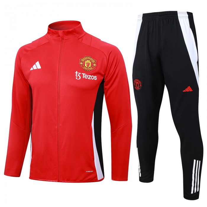 24/25 Manchester United M-U Red Edition Classic Jacket Training Suit (Top+Pant)-1850831