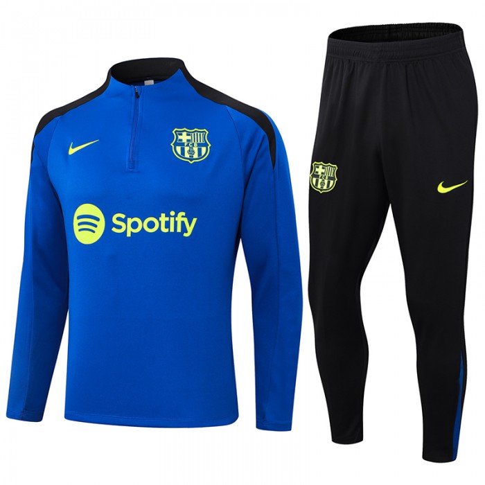 2024 Brazil Blue Black Edition Classic Jacket Training Suit (Top+Pant)-655640