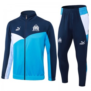 24/25 Marseille Navy Blue Edition Classic Jacket Training Suit (Top+Pant)-810121