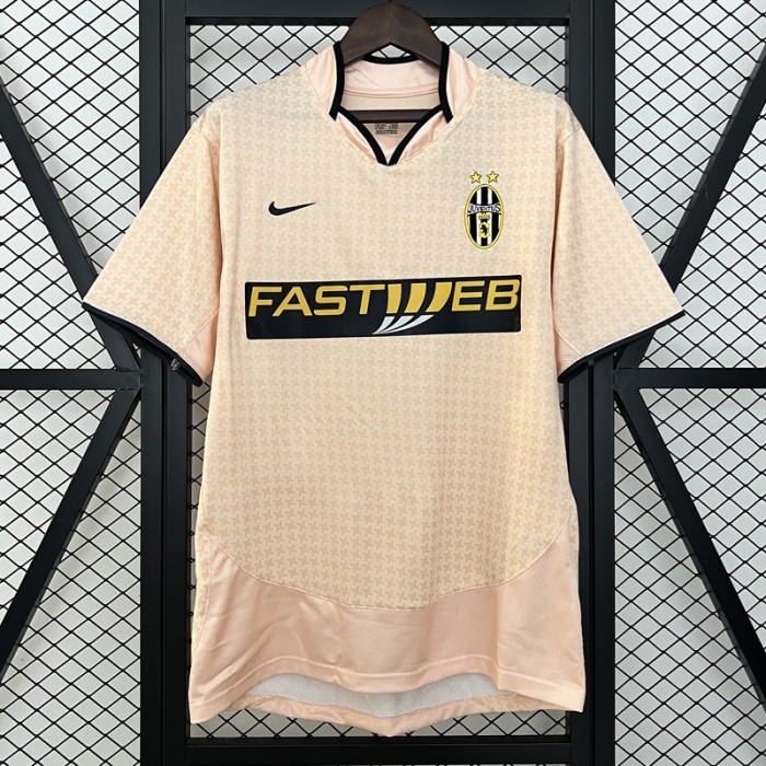 Retro 03/04 Juventus Third Away Khkai Jersey Kit short sleeve-1194491